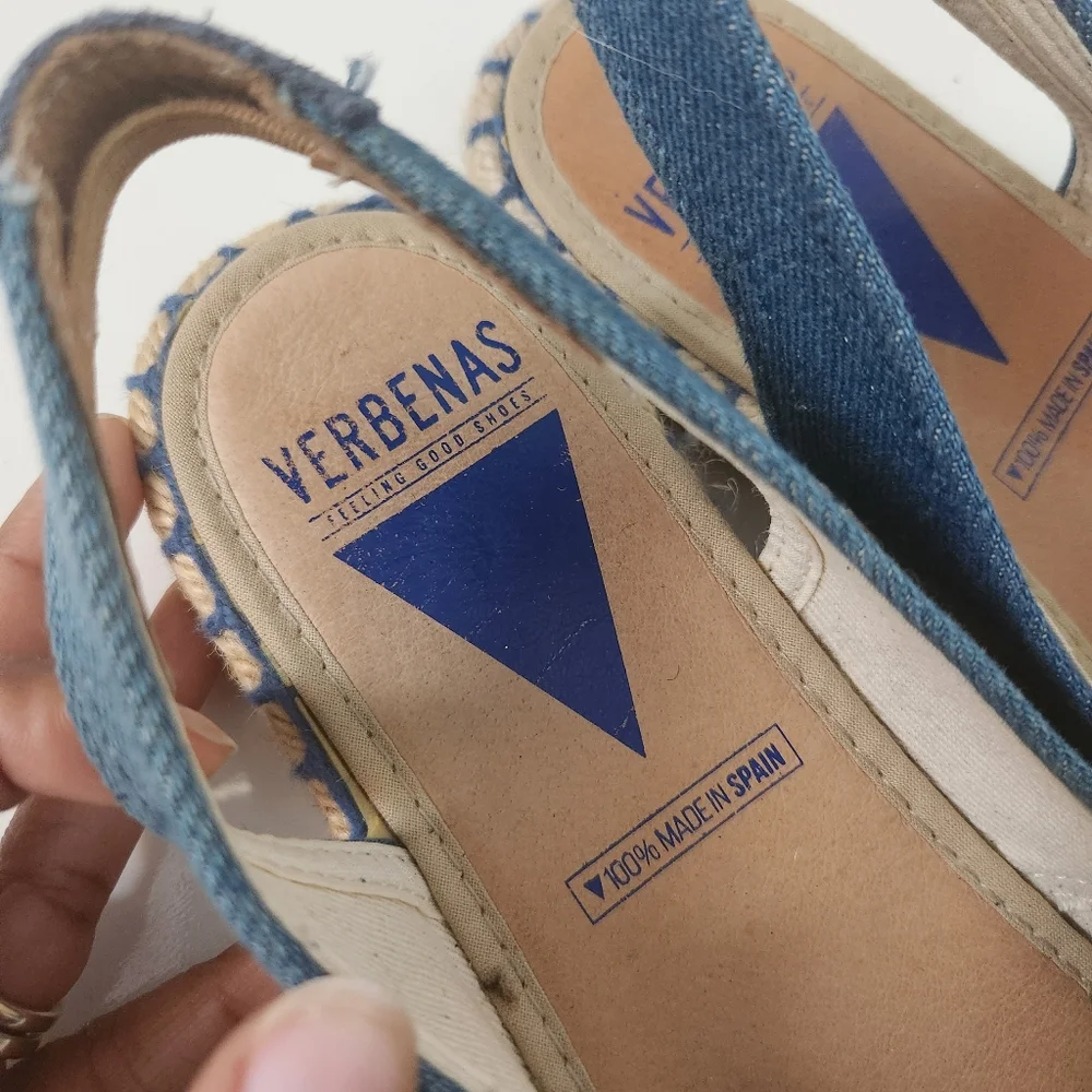 Verbenas Espadrilles Denim Sandals
